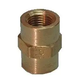 1/2-Inch Female Pipe Thread To 1/4-Inch Fpt Reducer Coupling – Dci Model 0812 1