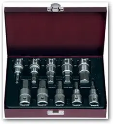 10-Piece 1/2" Drive Inhex Metric Socket Set – Precision Internal Hex Design 1
