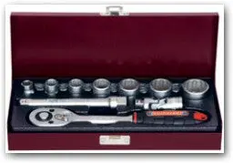 10-Piece 3/8" Drive Whitworth Socket Set – Metric & Imperial Compatibility 1