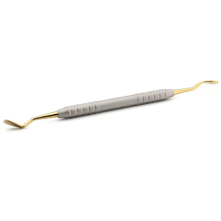 12 Howard Bone File With Gold Titanium Tip And Tru-Grip® Handle 1