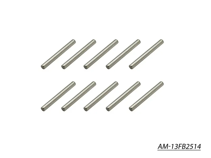 2.5Mm Diameter X 14Mm Length Steel Pin (Pack Of 10) – Am-13Fb2514 1
