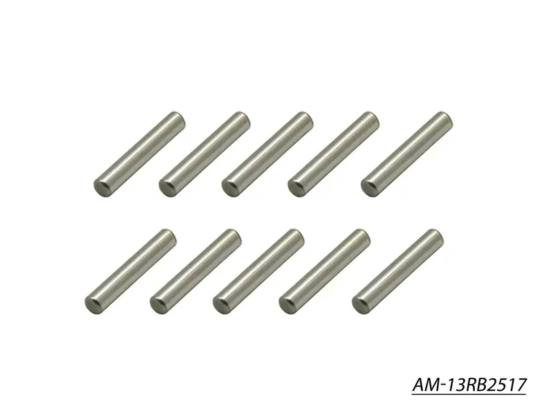 2.5Mm Diameter X 17Mm Length Steel Pin (Pack Of 10) – Am-13Rb2517 1