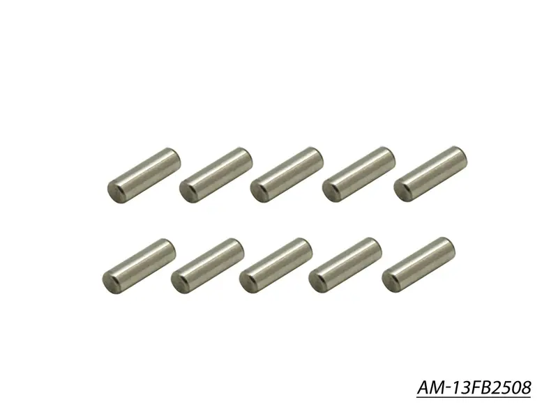 2.5Mm Diameter X 8Mm Length Steel Pin (Pack Of 10) – Am-13Fb2508 1