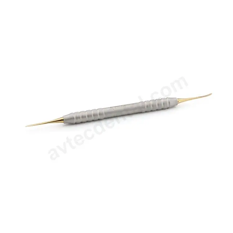 2 Mm Allen Micro Periosteal Elevator (Modified) With Gold-Titanium Coating & Tru-Grip® Handle – Nexxgen Biomedical® 1