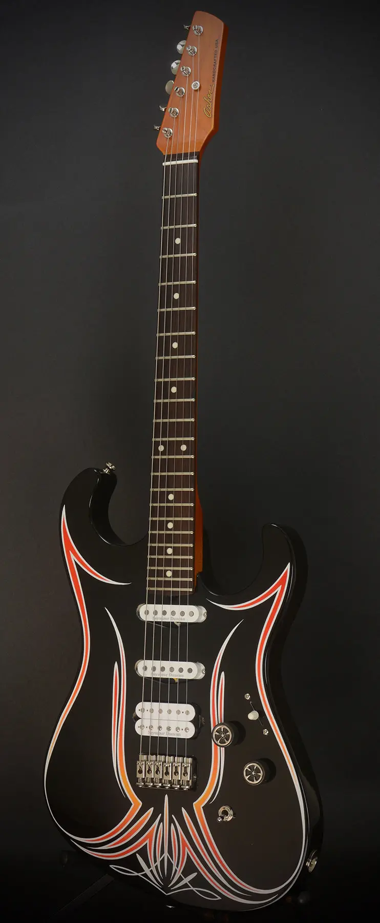 2018 Asher Ssh Hot Rod — Custom Build With Seymour Duncan Pickups & Pinstripe Detailing 1