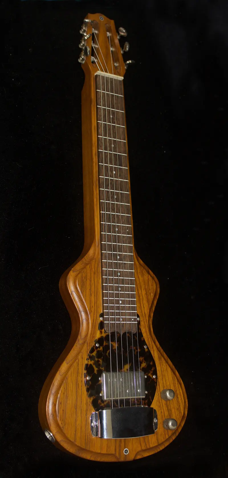 2019 Electro Hawaiian Short-Scale 6-String Lap Steel — Tempered Swamp Ash, #1166 1