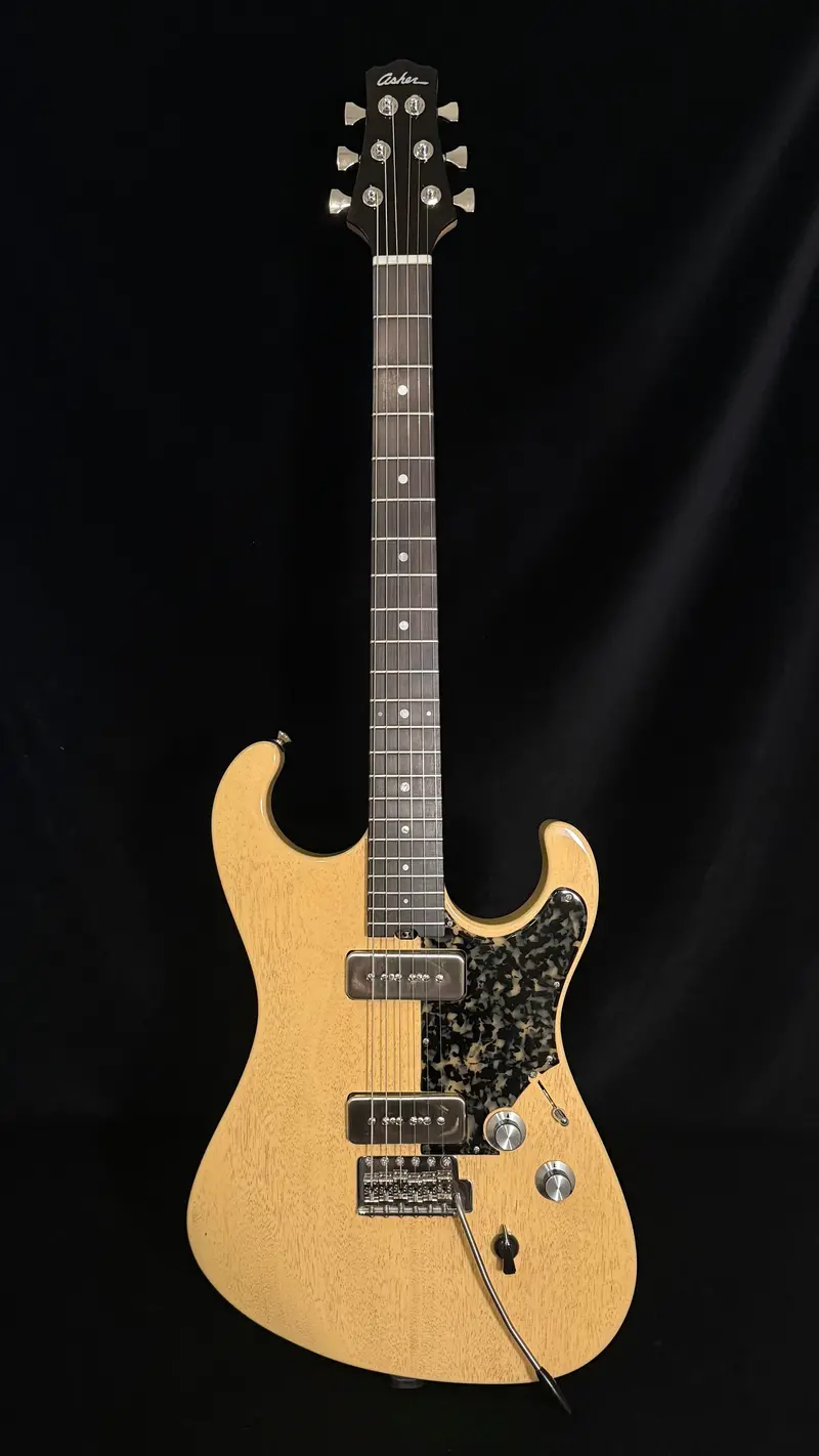 2026 Asher Marc Ford Signature Tv Yellow Nitro Lap Steel – Sold 1