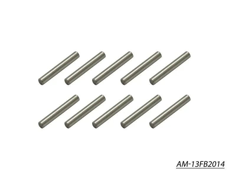 2Mm Diameter X 14Mm Length Steel Pin (Pack Of 10) – Am-13Fb2014 1