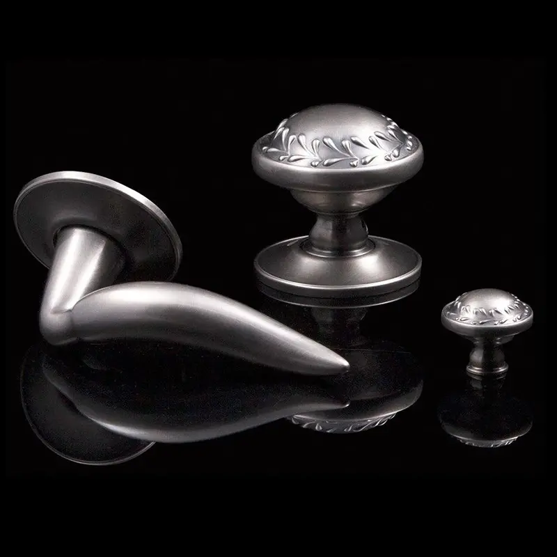 3018 Vine Motif Door Suite – Organic-Inspired Lever Collection 1