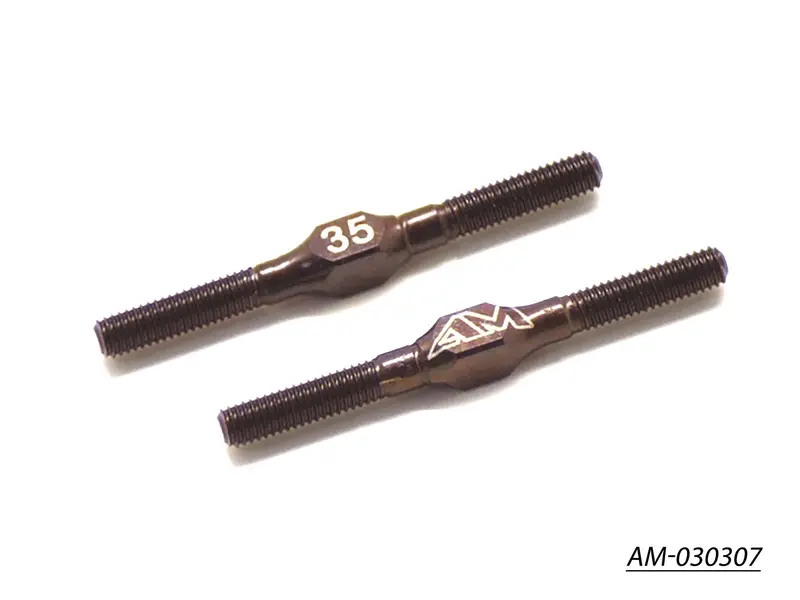 3Mm Spring Steel Turnbuckle – 35Mm (1-3/8") Length (Pack Of 2) Am-030307 1