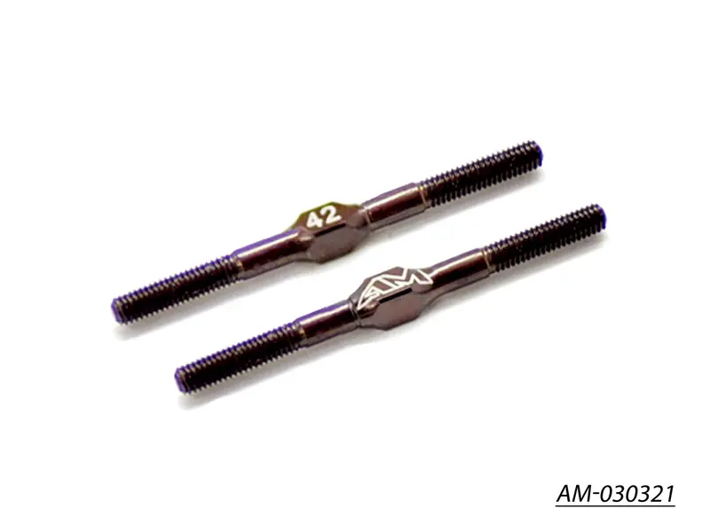 3Mm Spring Steel Turnbuckle – 42Mm Length (Pack Of 2) Am-030321 1