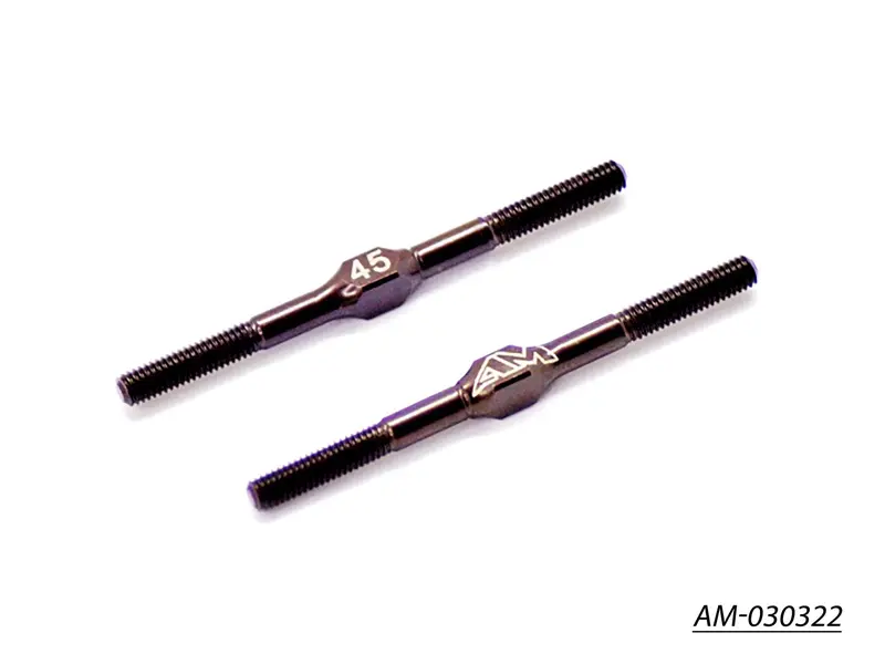 3Mm Spring Steel Turnbuckle – 45Mm Length (Pack Of 2) Am-030322 1
