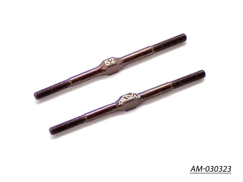 3Mm Spring Steel Turnbuckle – 52Mm Length (Pack Of 2) Am-030323 1