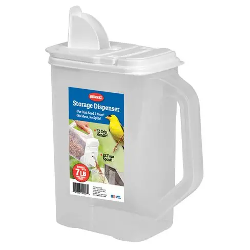 4-Quart Dual-Spout Bird Seed Dispenser 1