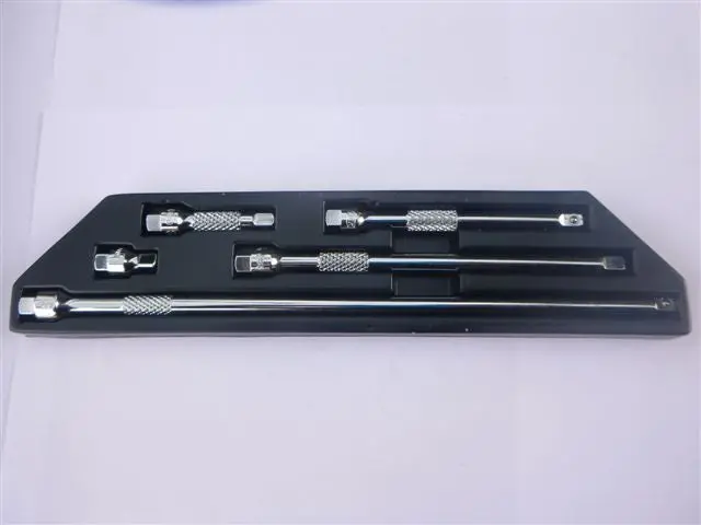 5-Piece 1/4-Inch Drive Straight Extension Bar Kit – Compact & Versatile 1