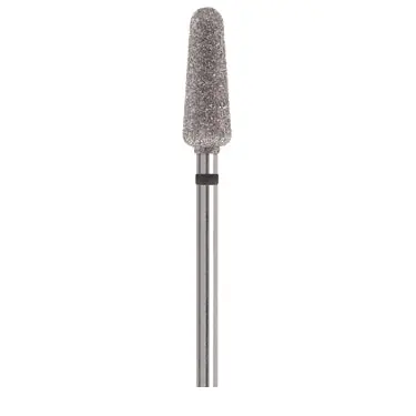 5854R-050 Round-End Taper Diamond Bur For Lab Use 1