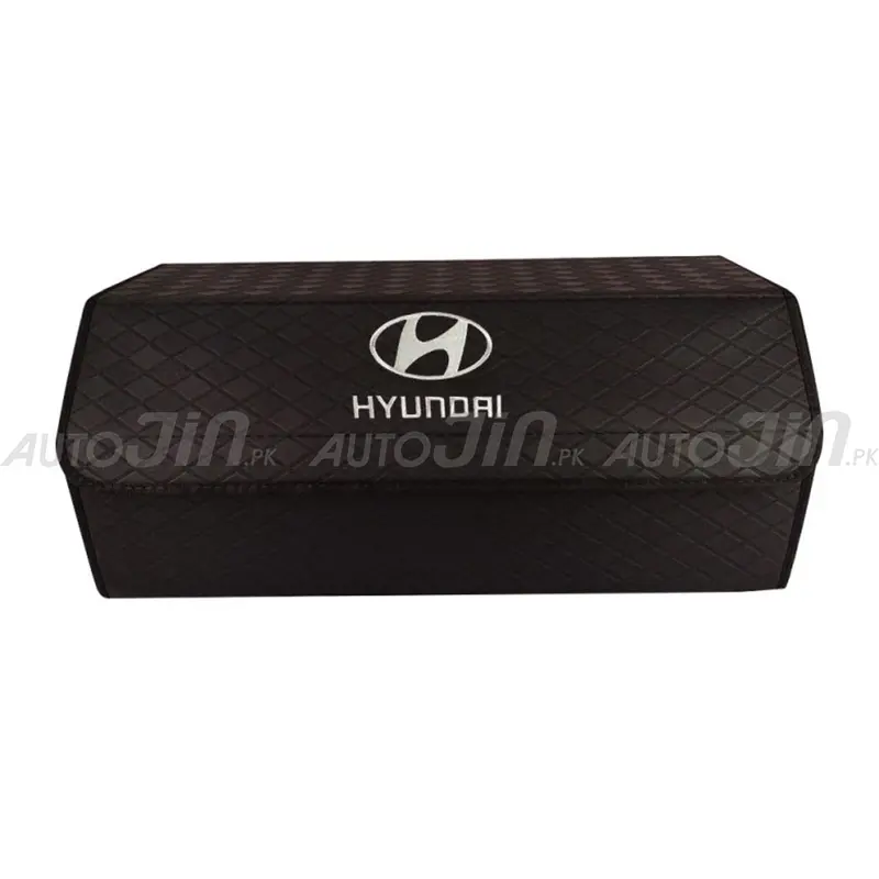 7D Car Trunk Storage Organizer Box – Hyundai Logo Design 1