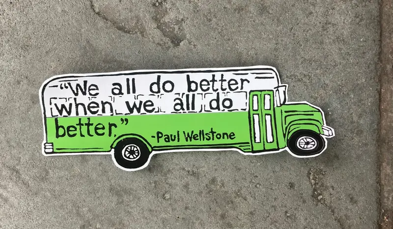 Amy Rice Inspirational 'Do Better' Bumper Sticker 1
