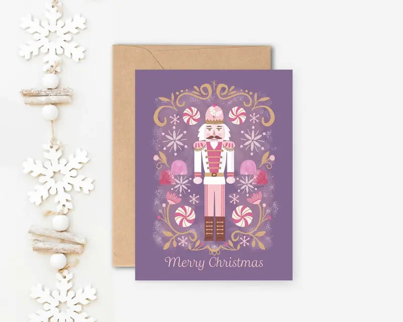 Anchor & Spruce Nutcracker-Themed Card Set 1