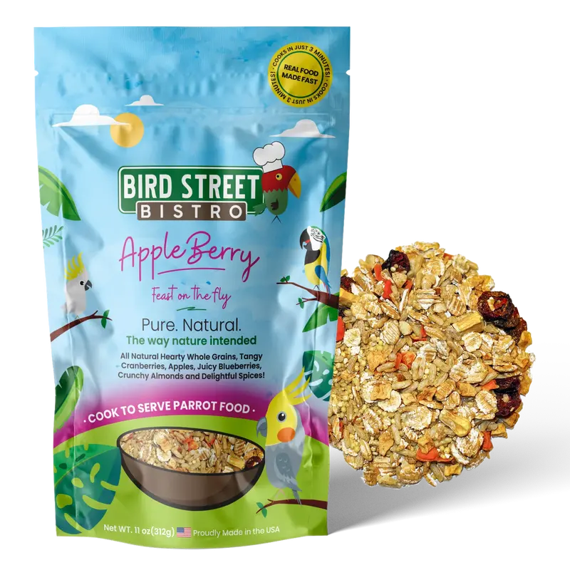 Appleberry Feast On The Fly – Fruit & Veggie Bird Food, 18 Oz 1