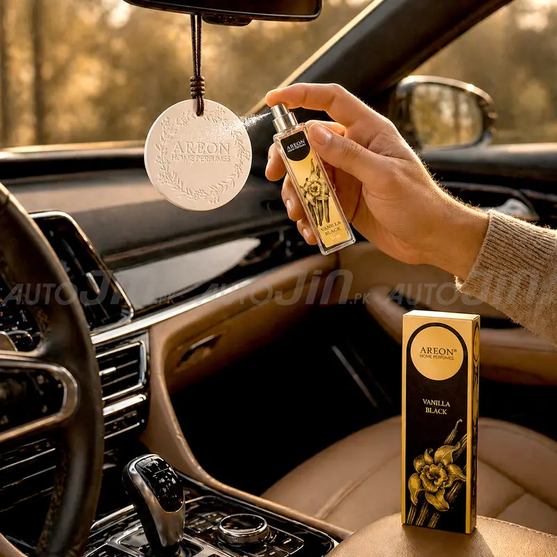 Areon Ceramic Disc Air Freshener – Vanilla Black Scent (20Ml) 1