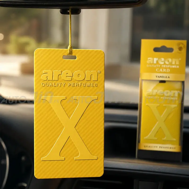 Areon X Card Air Freshener – Vanilla Essence (Hanging Card Format) 1