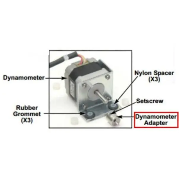 Aseptico Dynamometer Adapter For Aeu-7000 Motor Calibration (Part #461558) 1