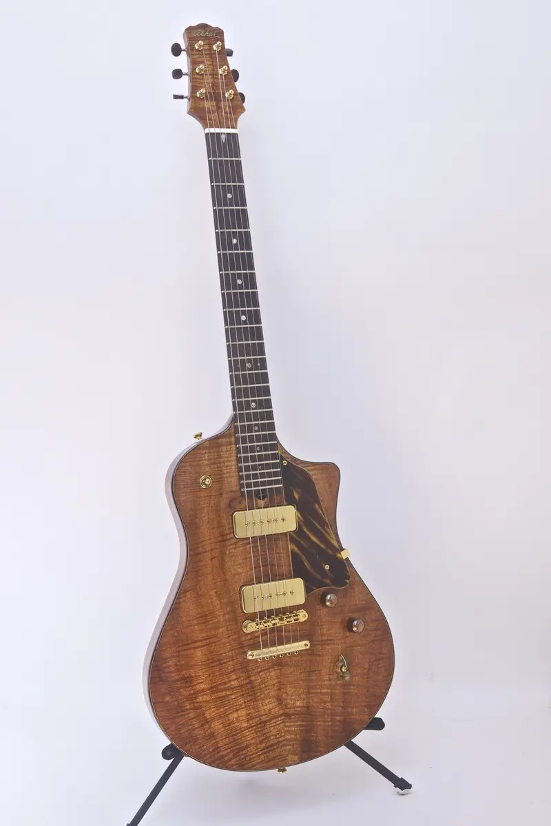 Asher #817 Electro Sonic Ii Carved-Top Lap Steel – Sold 1