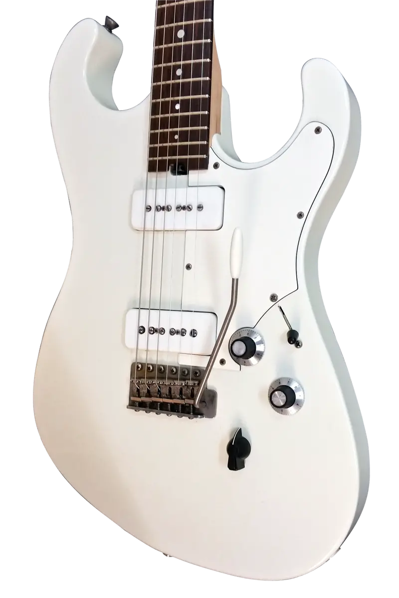 Asher Marc Ford Signature Olympic White Nitro Closet-Relic Lap Steel – #964 – Sold 1