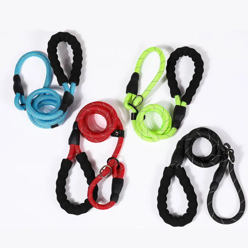 Assorted Adjustable Slip Leashes For Dogs 1