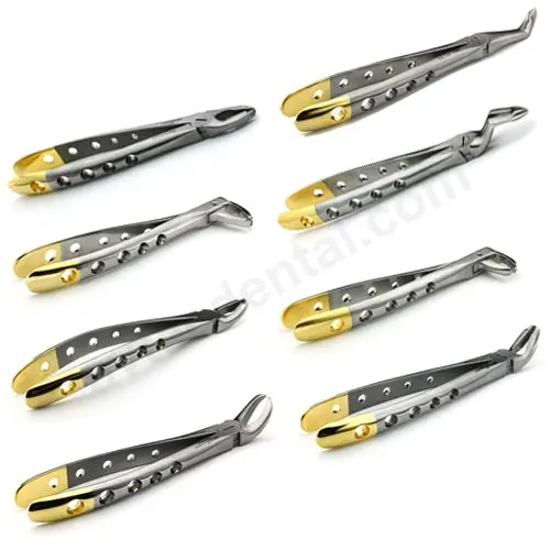 Atraumatic Tooth Extraction Forceps Kit – Type #3 1