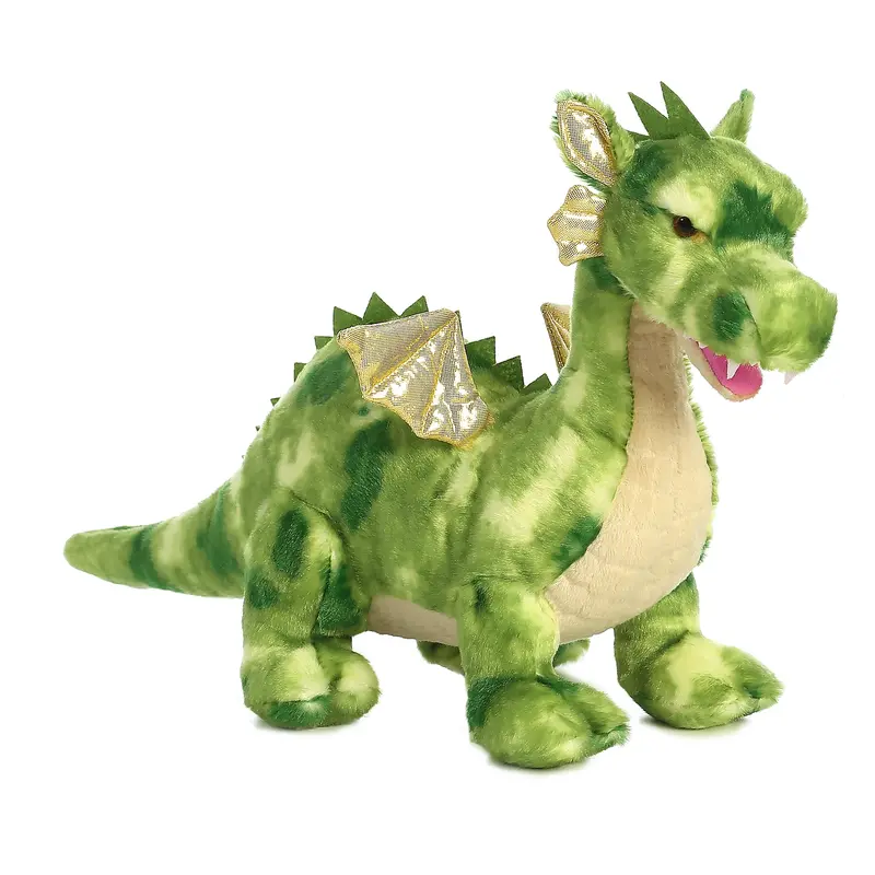 Aurora Dinos & Dragons 18-Inch Vollenth The Green Plush Dinosaur 1