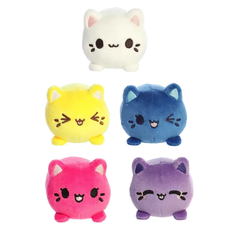 Aurora Meowchi Surprise Plush – Tasty Peach Series 4 Collectible 1