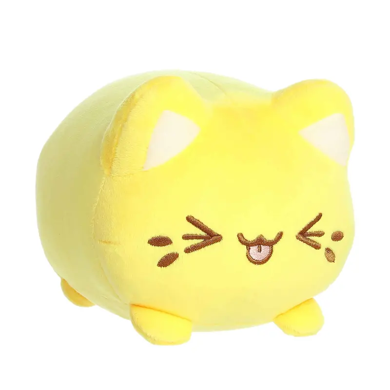 Aurora Tasty Peach Lemon Meowchi – 7-Inch Citrus-Themed Plush 1