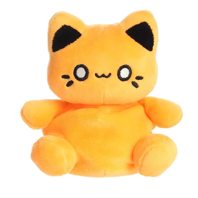 Aurora Tasty Peach Palm Pals Kinetic Orange Plush – 5 Inch Vibrant Character 1