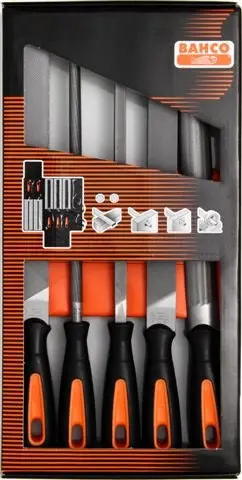 Bahco 5-Piece Premium File Set – Model 1-478-08-1-2 1