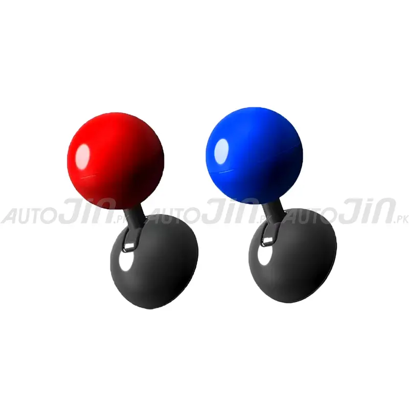 Ball-Style Push-Start Rocker Button Cover – One-Touch Ignition Switch Cap (Multi-Color) 1