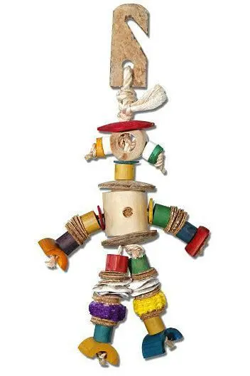Bamboo Man Figurine Toy – Small Size 1