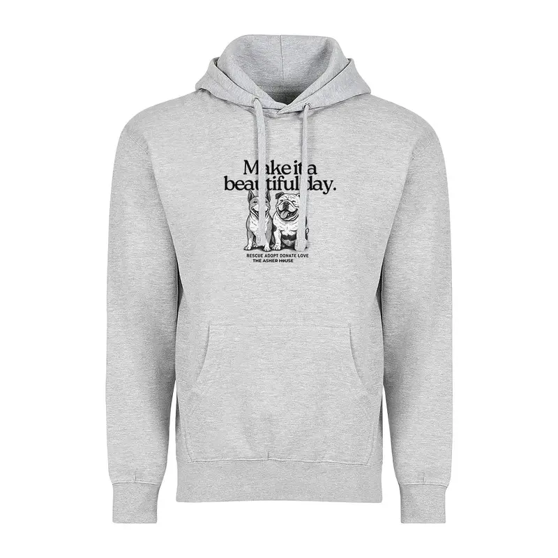 Beautiful Day Hoodie – Lightweight Cotton Blend Pullover, Extended Sizes Available