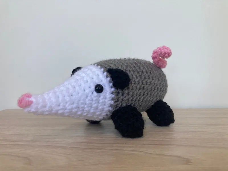 Bee Handmade – Opossum Plush Toy 1
