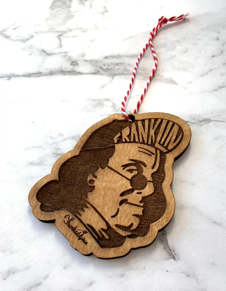 Ben Franklin Ornament – Patriotic Philadelphia-Themed Holiday Decor By Frankadelphia 1