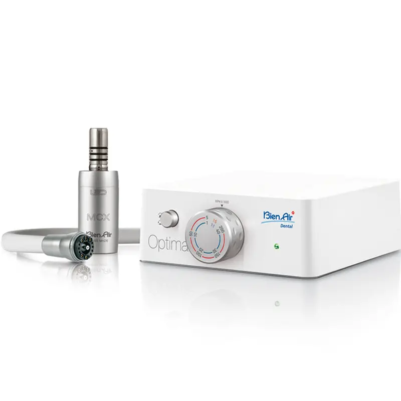 Bien Air Optima Mcx-Led White Handpiece Set With Transformer 1