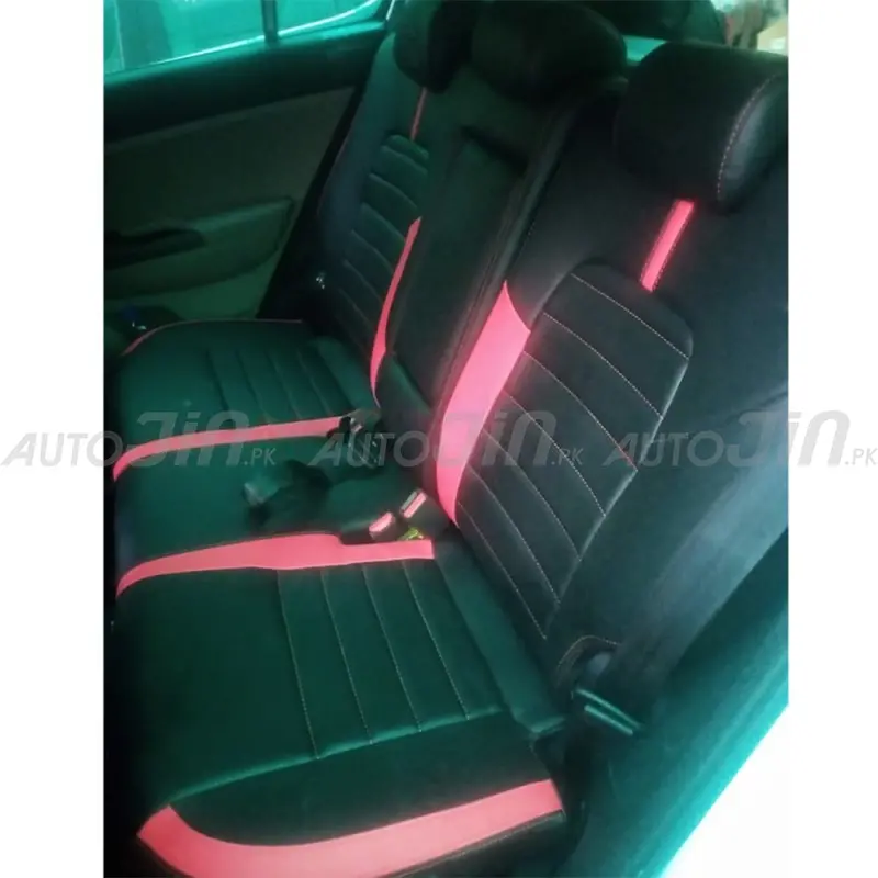 Black-And-Red Custom Seat Covers For 2019–2023 Kia Sportage 1