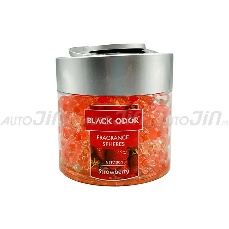 Black Odor Spheres Air Freshener – Strawberry Scent (130G) 1