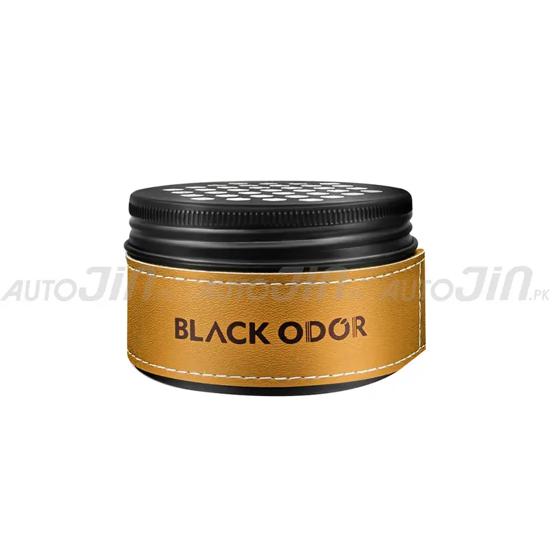 Black Odor White Musk Car Perfume – Elegant 100G Scented Air Freshener 1