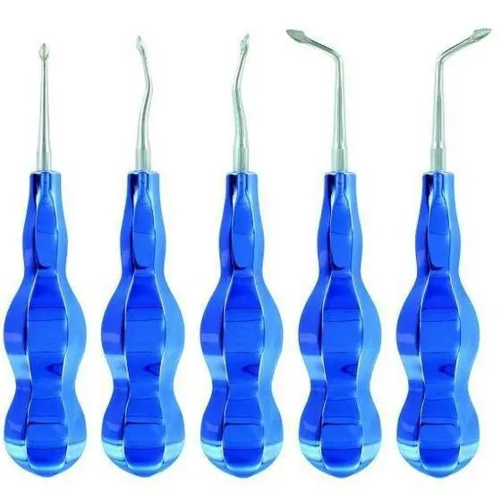 Blue Line Extraction Elevator Kit For Dental Procedures 1