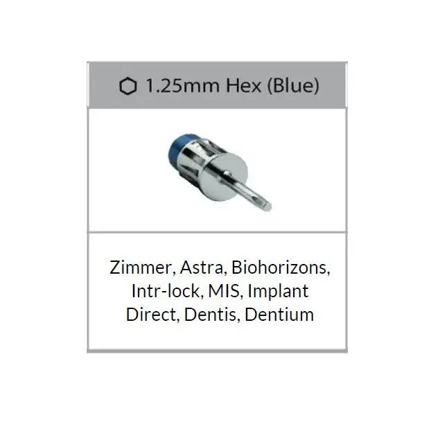 Blue Replacement 1.25Mm Hex Driver 1