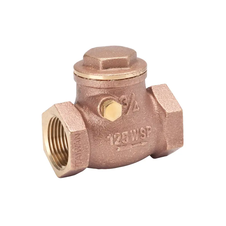 Brass 3/4" Swing Check Valve With Npt Threads - Dci 2676 1