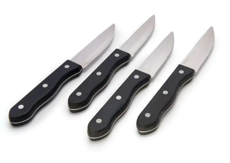 Broil King 4-Piece Stainless Steel Steak Knife Set (Model 64935) 1
