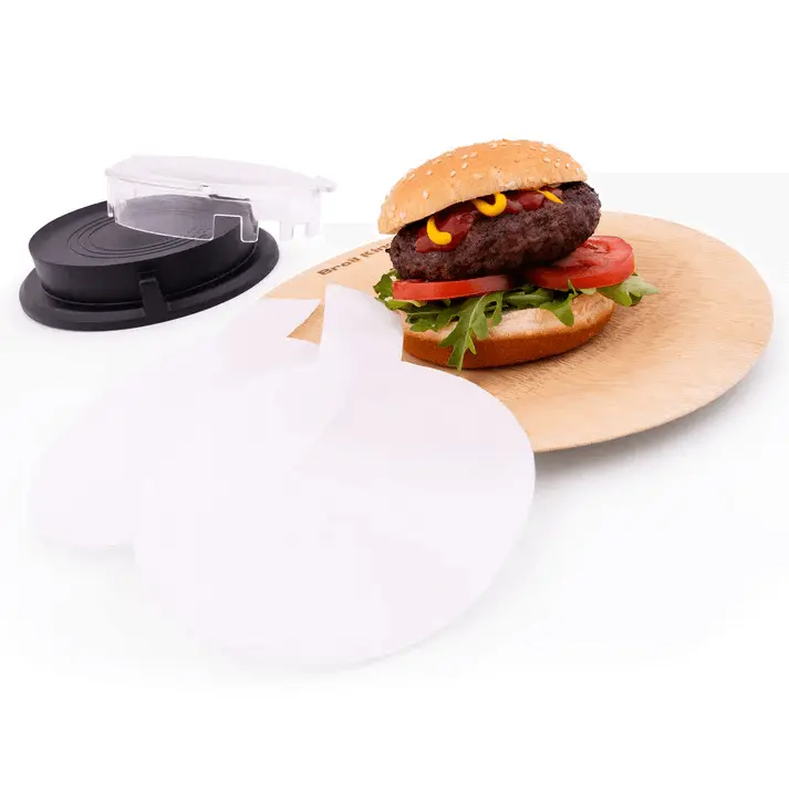 Broil King 62470 Disposable Burger Press Papers – Pack Of 100, Non-Stick Liners 1